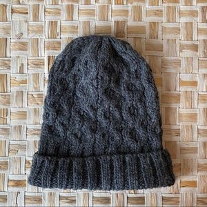 Wilfred Wool Blend Cable Knit Winter Toque Hat
